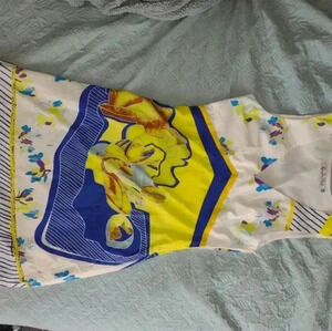 Summer acrylic Italian dress size 3 Us 8